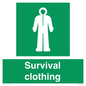 Survival clothing